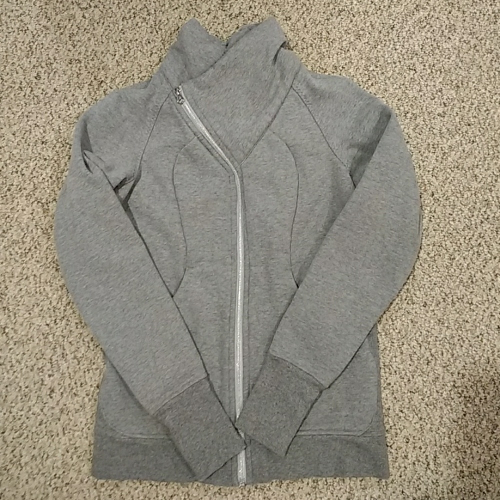 Lululemon asymmetrical full zip